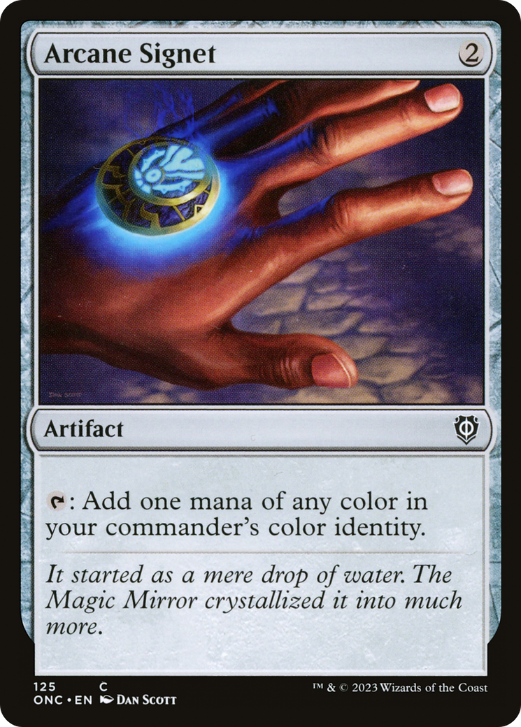 Image of Arcane Signet [Phyrexia: All Will Be One Commander]