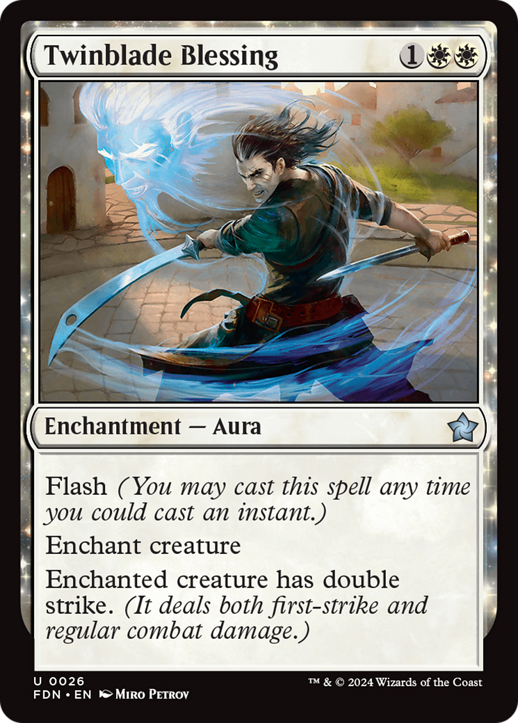 Image of Twinblade Blessing [Foundations]