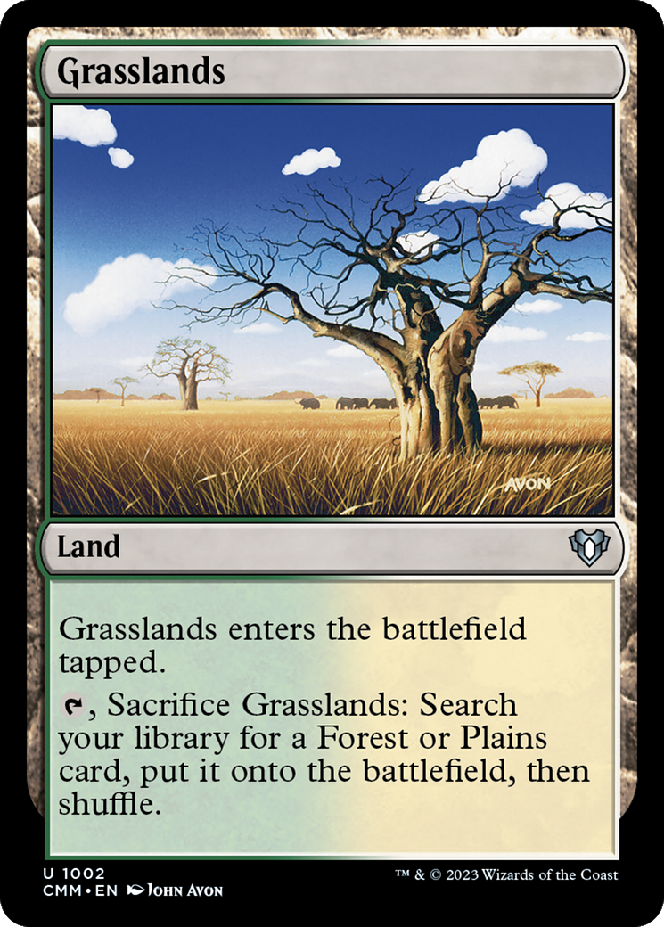 Image of Grasslands [Commander Masters]