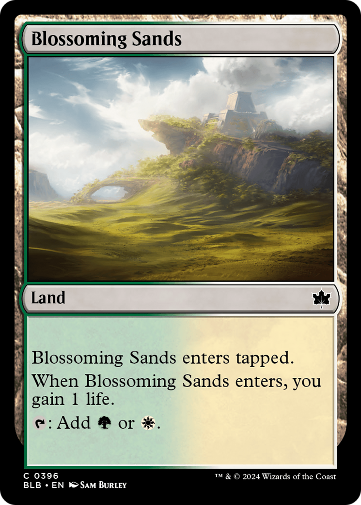 Image of Blossoming Sands [Bloomburrow]