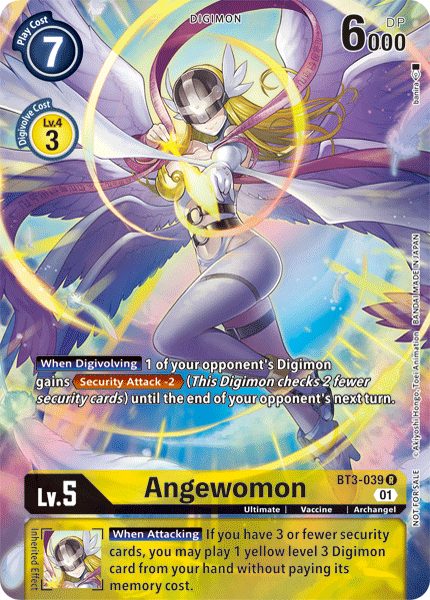 Image of Angewomon [BT3-039] (Alternate Art) [Release Special Booster Ver.1.5]