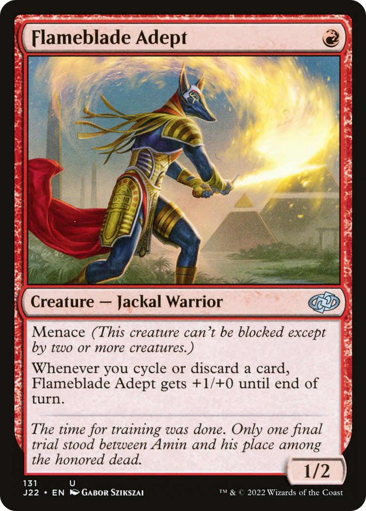 Image of Flameblade Adept [Jumpstart 2022]