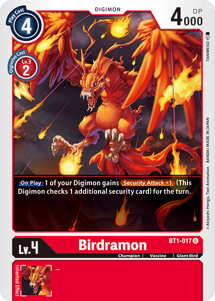 Image of Birdramon [BT1-017] [Release Special Booster Ver.1.0]