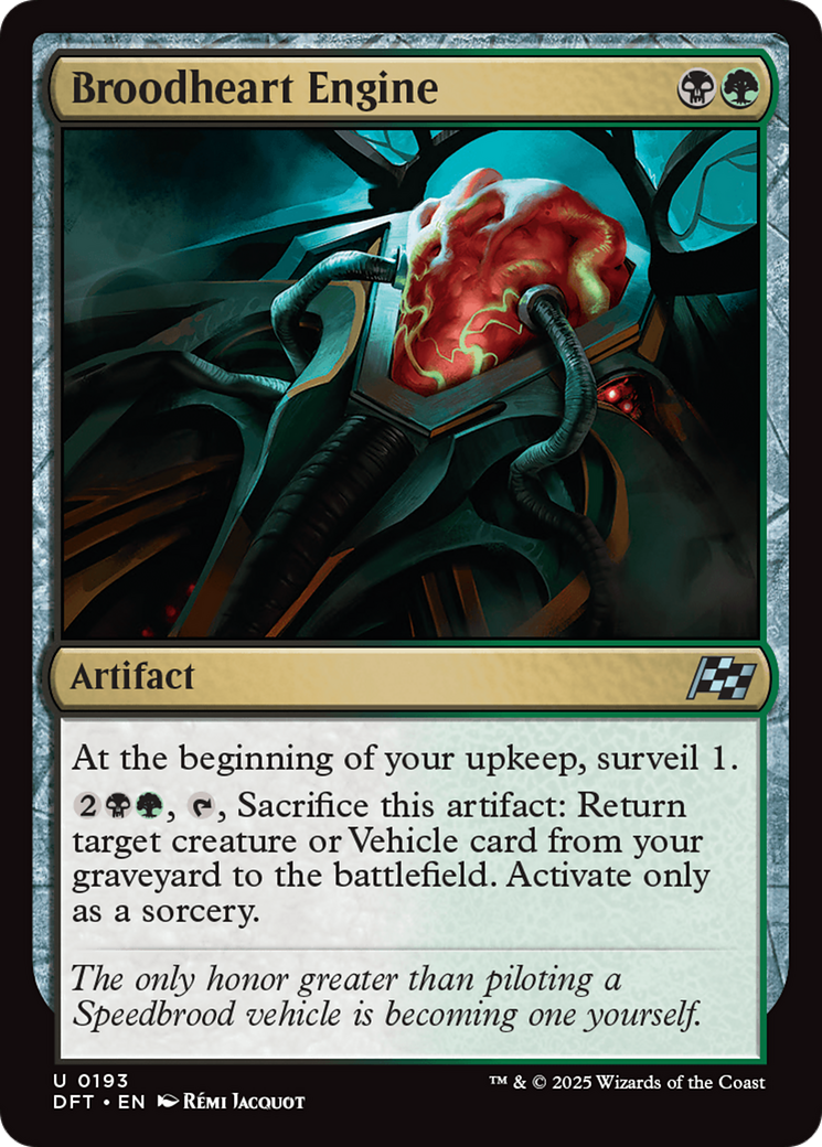 Image of Broodheart Engine [Aetherdrift]