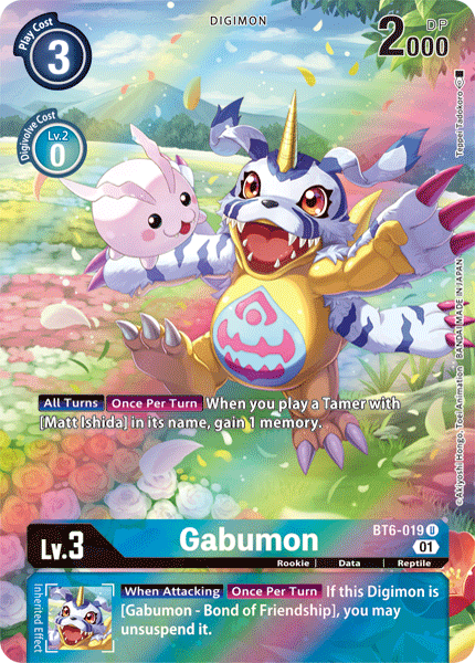 Image of Gabumon [BT6-019] (Alternate Art) [Double Diamond]