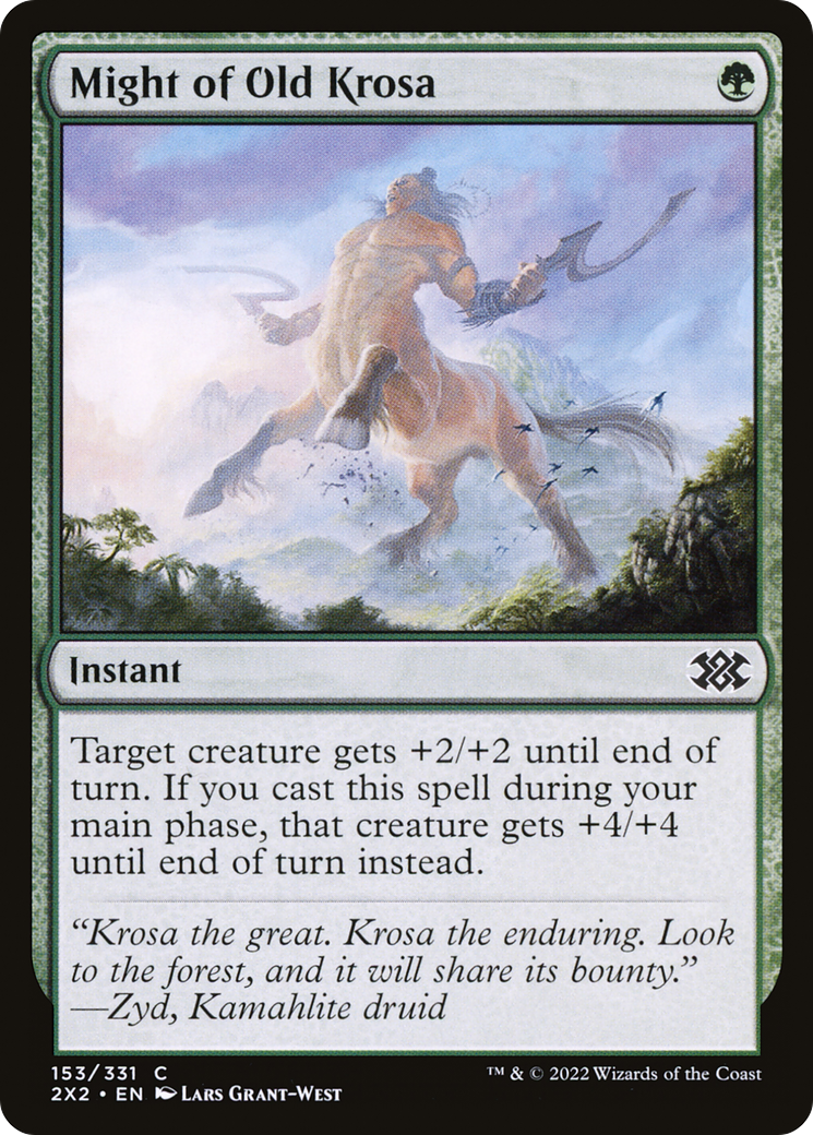 Image of Might of Old Krosa [Double Masters 2022]