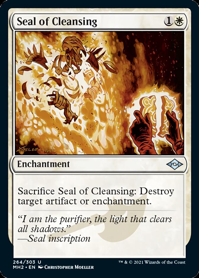 Image of Seal of Cleansing (Foil Etched) [Modern Horizons 2]