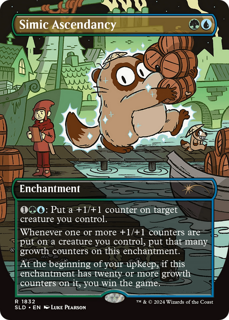 Image of Simic Ascendancy (Rainbow Foil) [Secret Lair Drop Series]