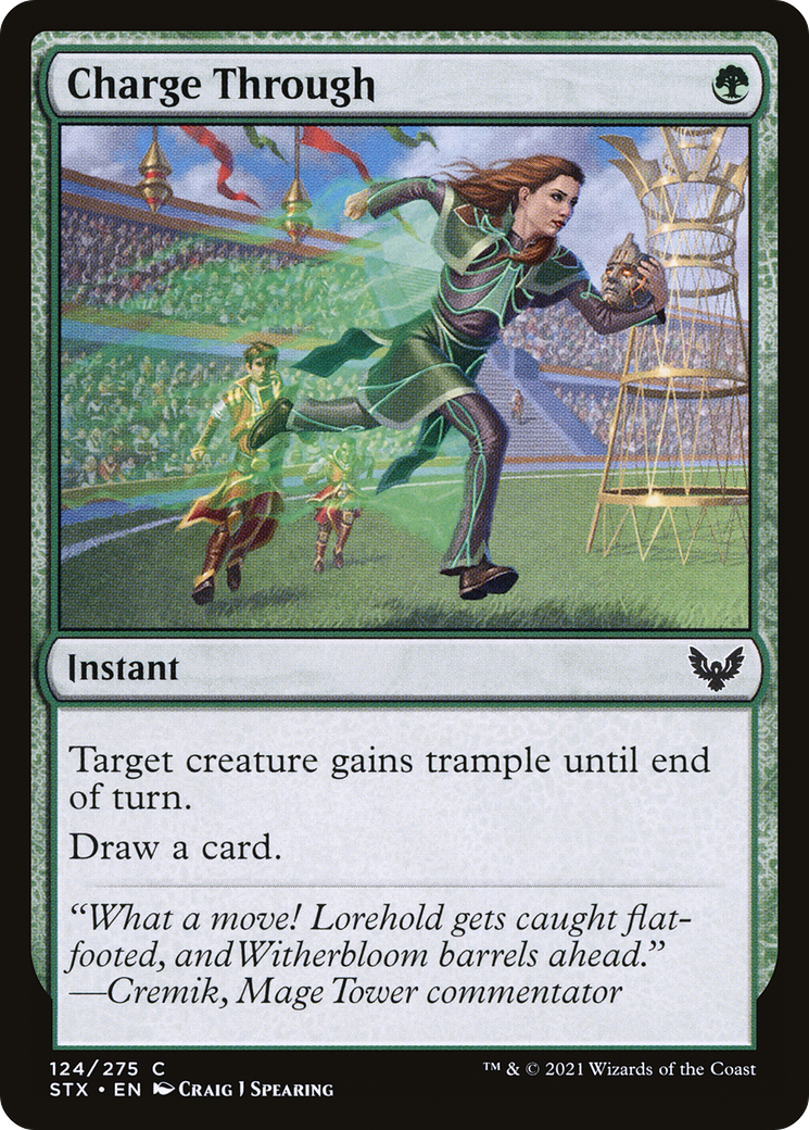 Image of Charge Through [Strixhaven: School of Mages]