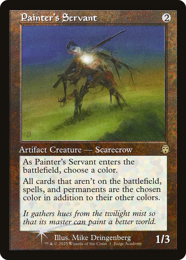 Image of Painter's Servant (Retro) [Judge Gift Cards 2023]