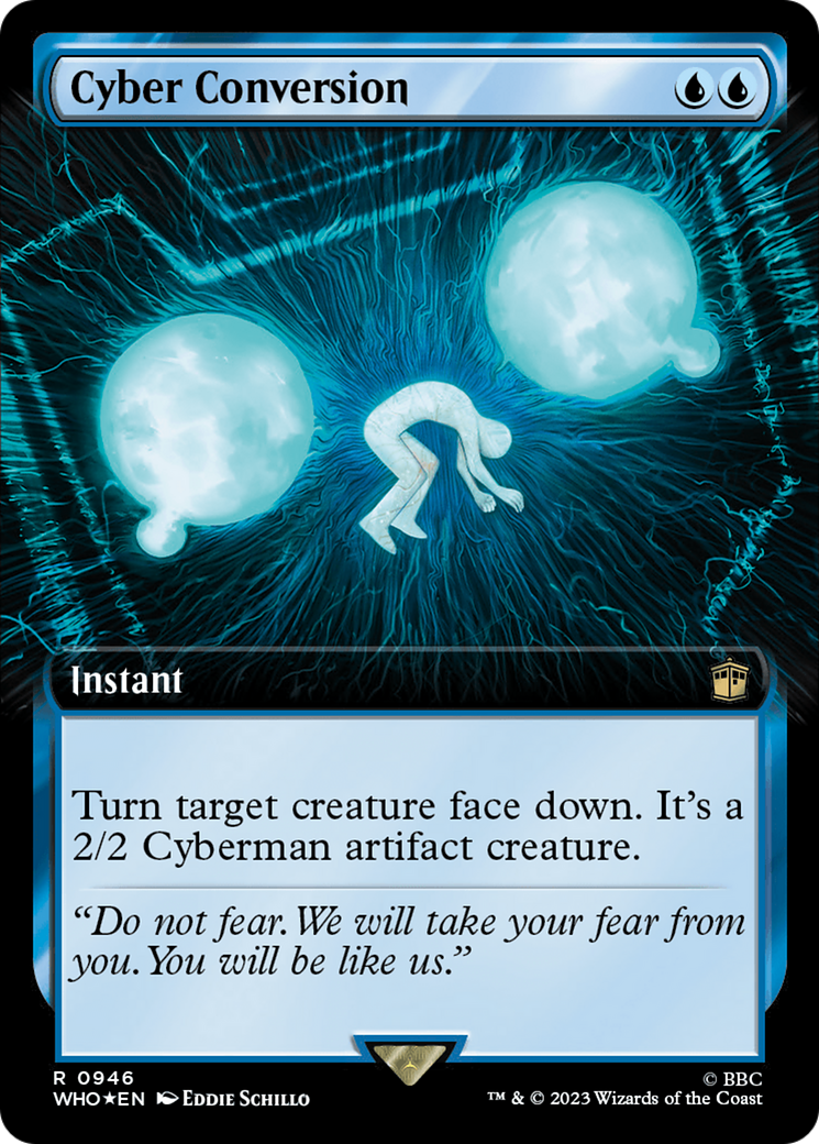 Image of Cyber Conversion (Extended Art) (Surge Foil) [Doctor Who]