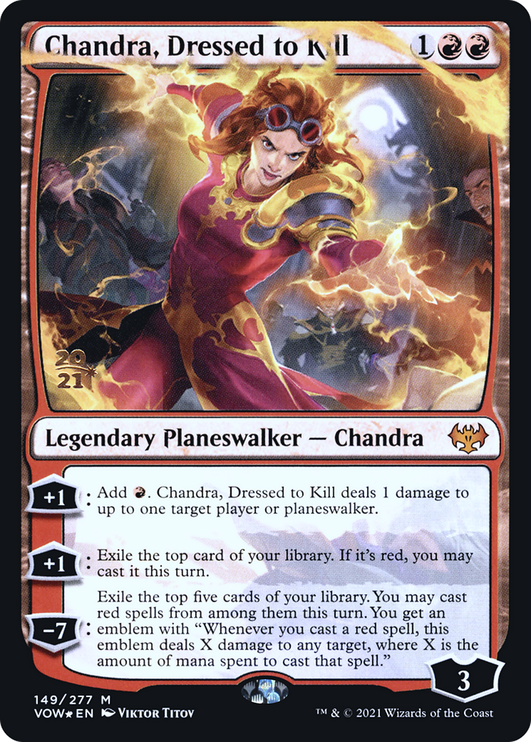 Image of Chandra, Dressed to Kill [Innistrad: Crimson Vow Prerelease Promos]