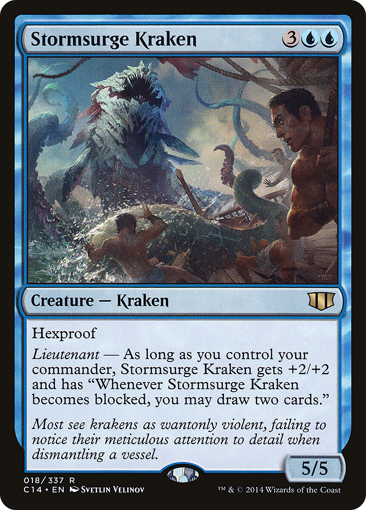 Image of Stormsurge Kraken [Commander 2014]