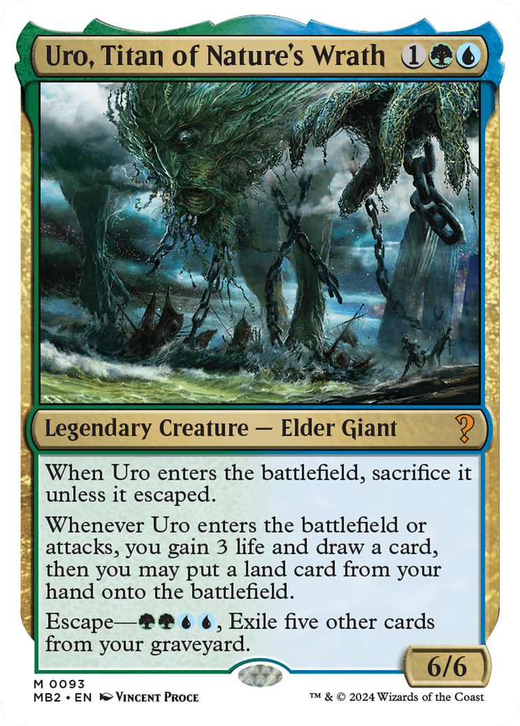 Image of Uro, Titan of Nature's Wrath [Mystery Booster 2]
