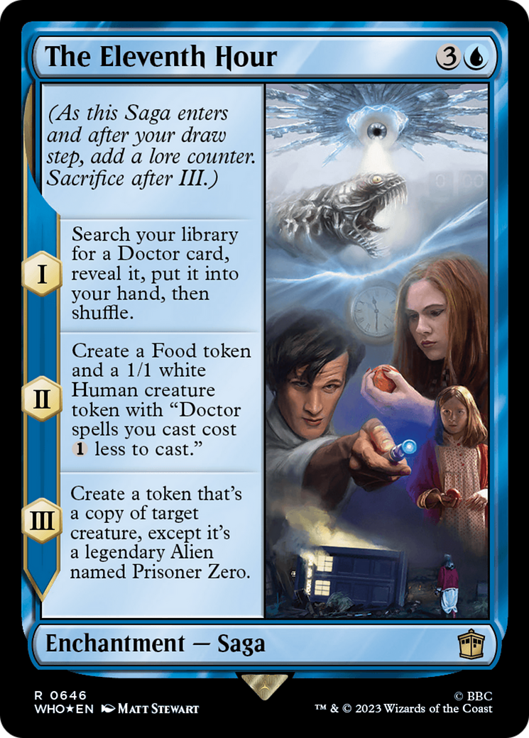 Image of The Eleventh Hour (Surge Foil) [Doctor Who]