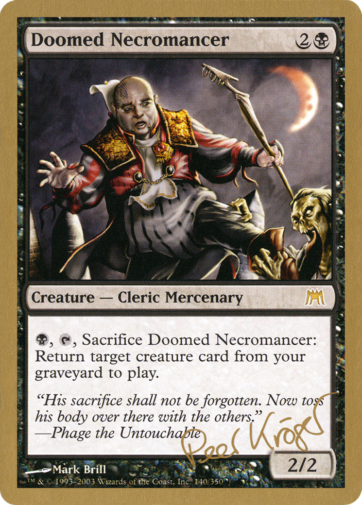 Image of Doomed Necromancer (Peer Kroger) [World Championship Decks 2003]
