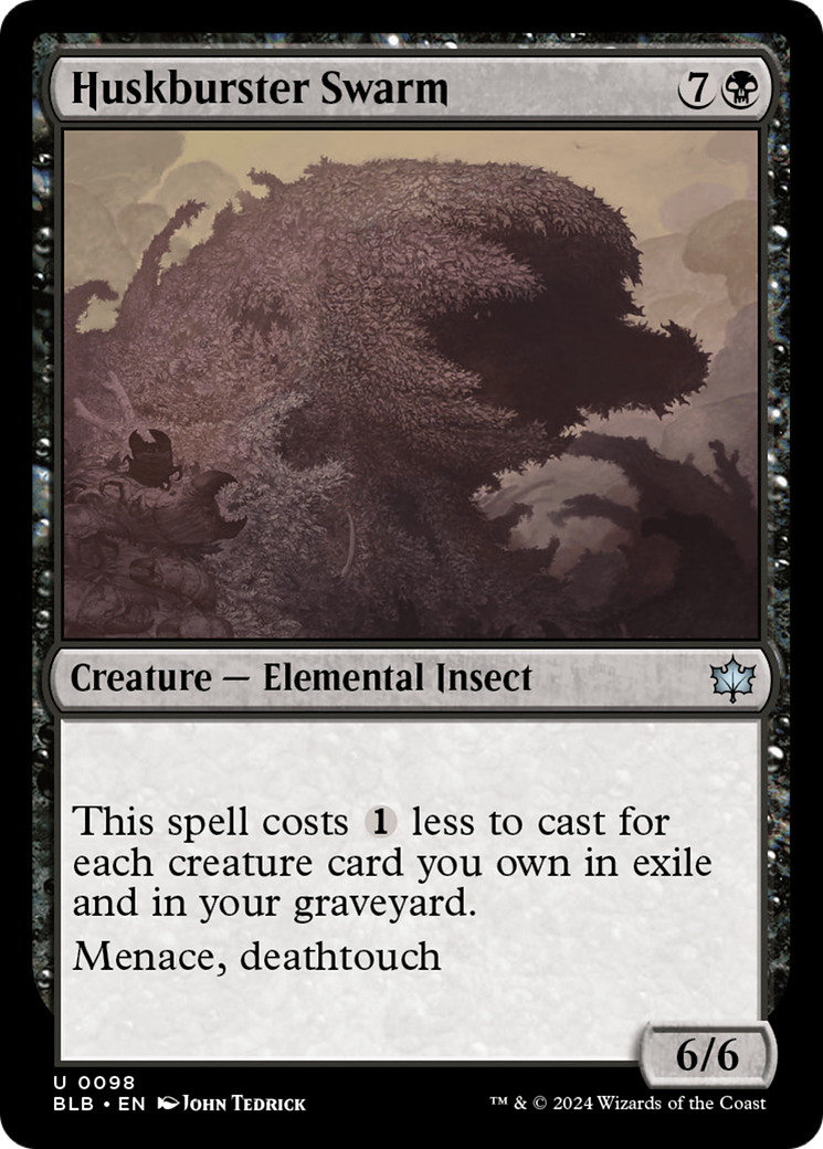 Image of Huskburster Swarm [Bloomburrow]