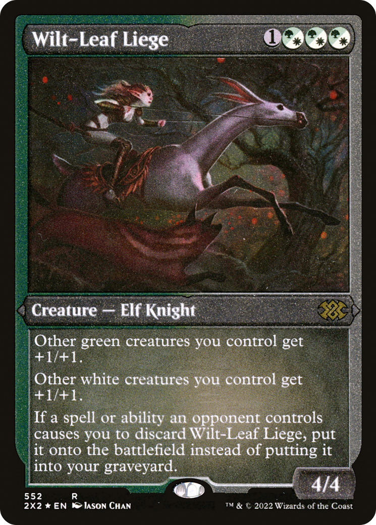 Image of Wilt-Leaf Liege (Foil Etched) [Double Masters 2022]