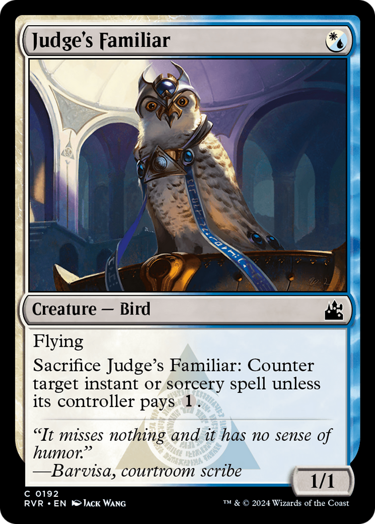 Image of Judge's Familiar [Ravnica Remastered]