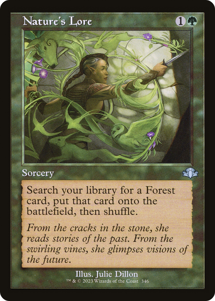 Image of Nature's Lore (Retro) [Dominaria Remastered]