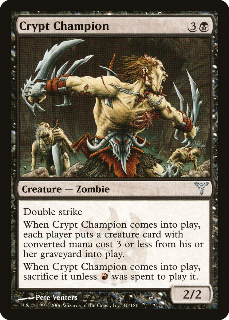 Image of Crypt Champion [Dissension]