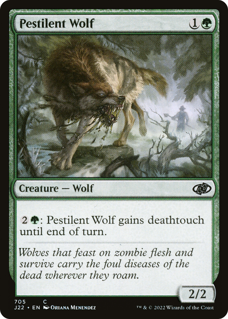 Image of Pestilent Wolf [Jumpstart 2022]