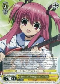 Image of Lots of Things to Do, Yui (AB/W31-E028 U) [Angel Beats! Re:Edit]