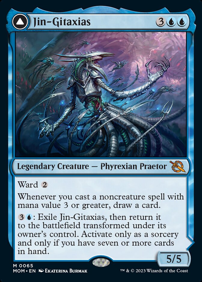 Image of Jin-Gitaxias // The Great Synthesis [March of the Machine]