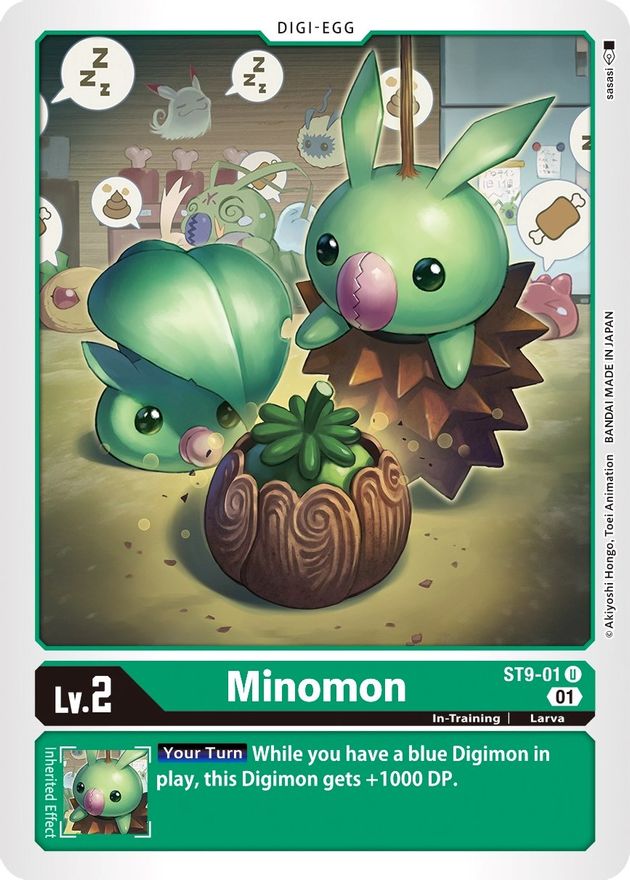 Image of Minomon [ST9-01] [Starter Deck: Ultimate Ancient Dragon]