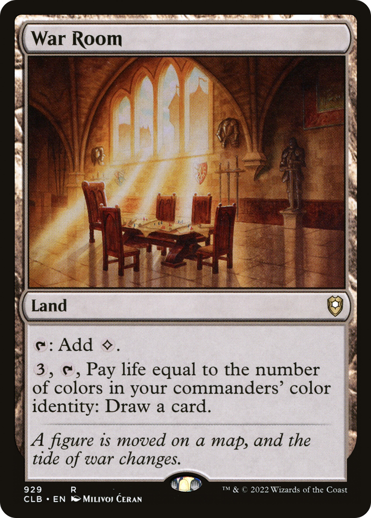 Image of War Room [Commander Legends: Battle for Baldur's Gate]