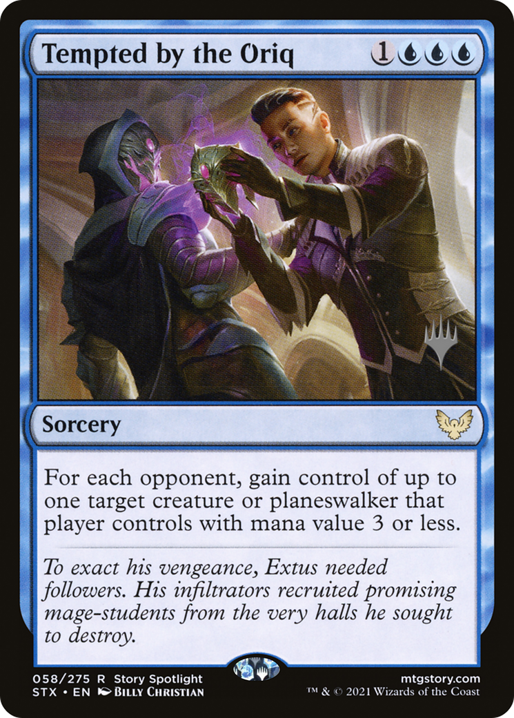 Image of Tempted by the Oriq (Promo Pack) [Strixhaven: School of Mages Promos]