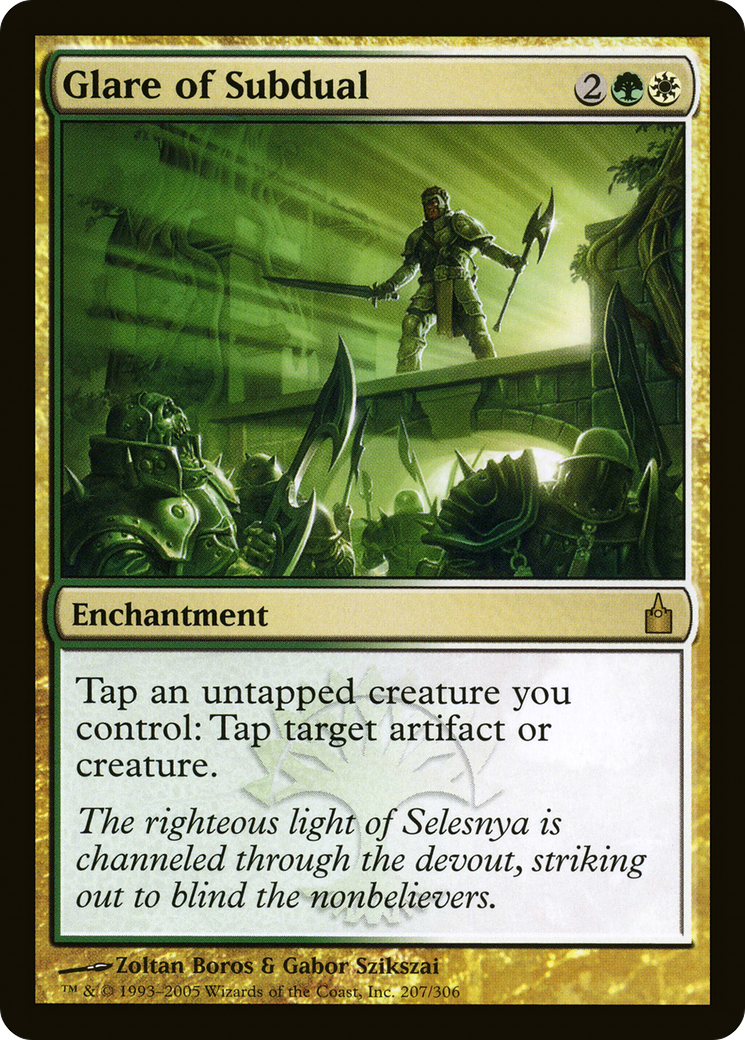 Image of Glare of Subdual [Ravnica: City of Guilds]