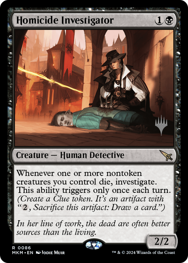 Image of Homicide Investigator (Promo Pack) [Murders at Karlov Manor Promos]