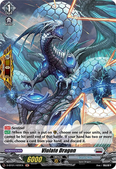 Image of Violate Dragon (D-BT01/H22EN) [Genesis of the Five Greats]