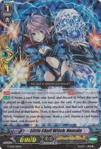 Image of Little Skull Witch, Nemain (RRR) (G-LD01/010EN) [G-Legend Deck Vol.1: The Dark]