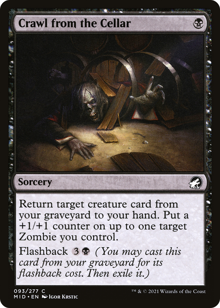 Image of Crawl from the Cellar [Innistrad: Midnight Hunt]