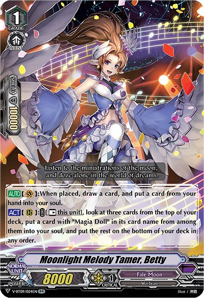 Image of Moonlight Melody Tamer, Betty (V-BT09/024EN) [Butterfly d'Moonlight]