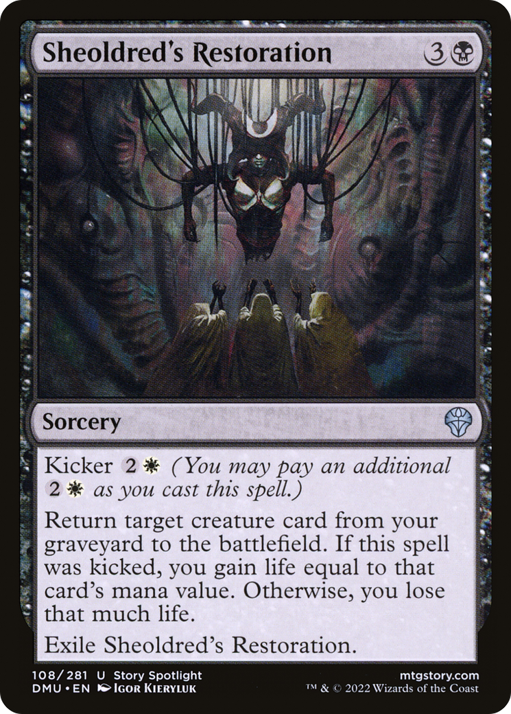 Image of Sheoldred's Restoration [Dominaria United]