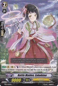Image of Battle Maiden, Sahohime (TD13/005EN) [Trial Deck 13: Successor of the Sacred Regalia]