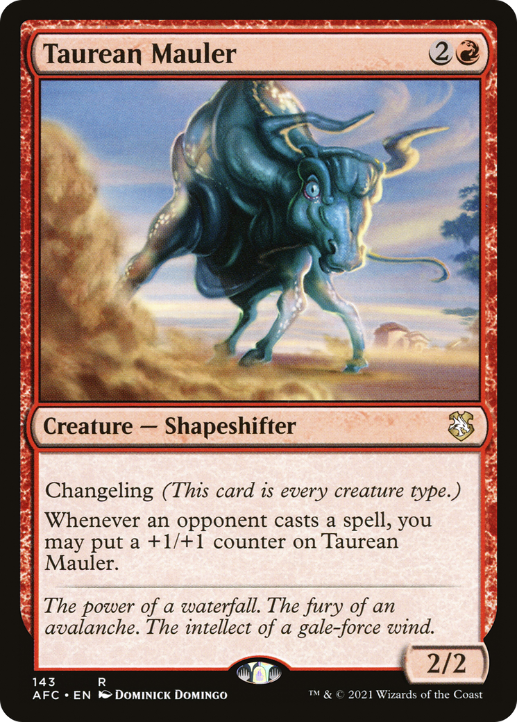 Image of Taurean Mauler [Dungeons & Dragons: Adventures in the Forgotten Realms Commander]