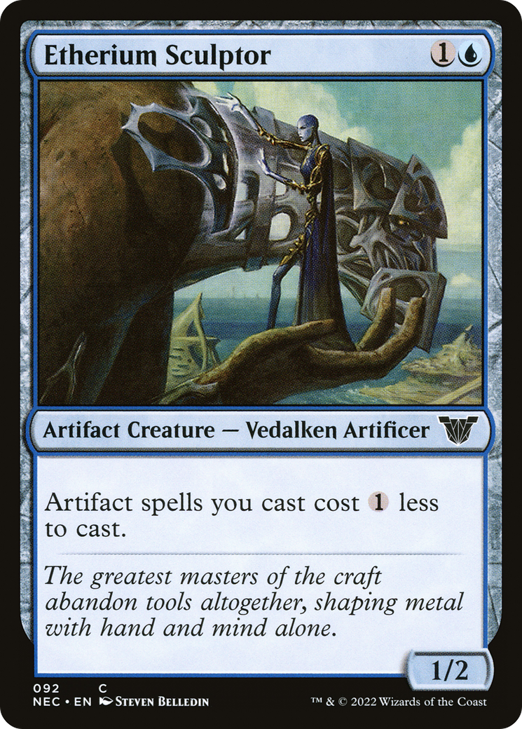 Image of Etherium Sculptor [Kamigawa: Neon Dynasty Commander]