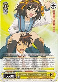 Image of Unseen Trust, Haruhi & Kyon (SY/W08-E005 R) [The Melancholy of Haruhi Suzumiya]