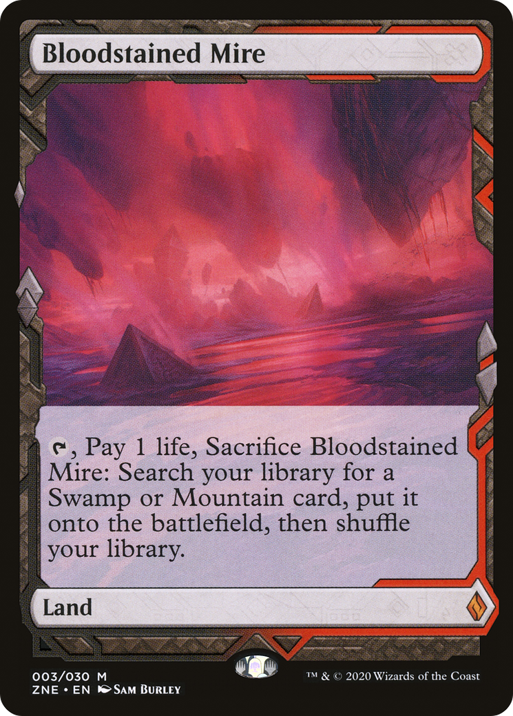 Image of Bloodstained Mire (Expeditions) [Zendikar Rising Expeditions]