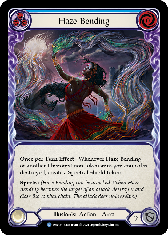 Image of Haze Bending (Blue) [EVR141] (Everfest)  1st Edition Normal
