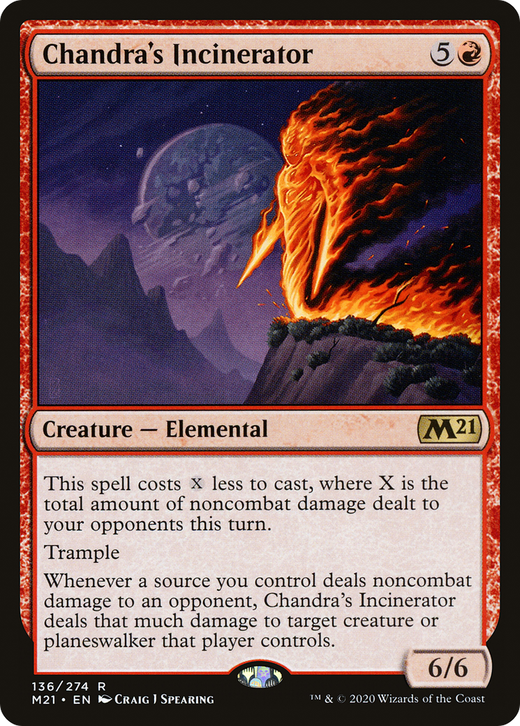 Image of Chandra's Incinerator [Core Set 2021]