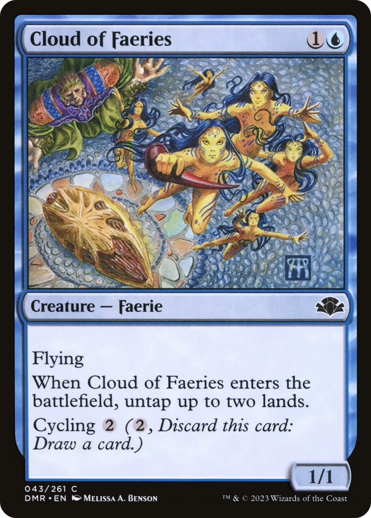 Image of Cloud of Faeries [Dominaria Remastered]