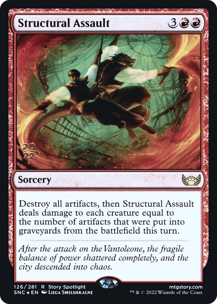Image of Structural Assault [Streets of New Capenna Prerelease Promos]