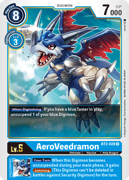 Image of AeroVeedramon [BT2-028] [Release Special Booster Ver.1.5]