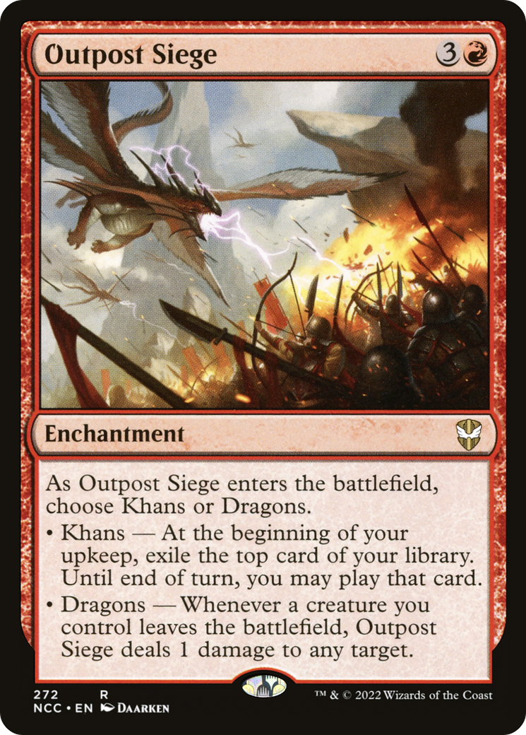 Image of Outpost Siege [Streets of New Capenna Commander]