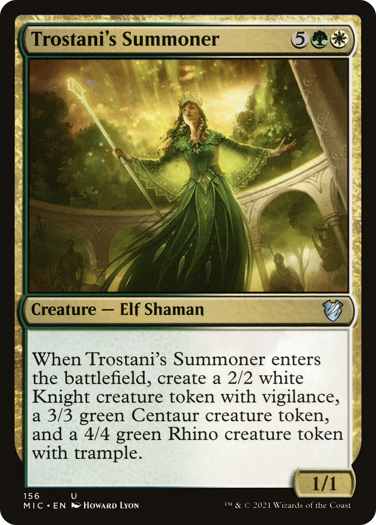 Image of Trostani's Summoner [Innistrad: Midnight Hunt Commander]